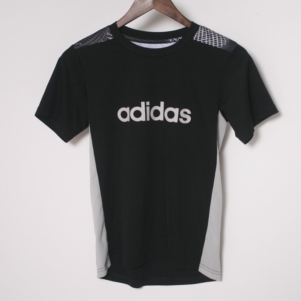 Adidas Multi Pattern Dri-Fit Youth Shirt: Medium